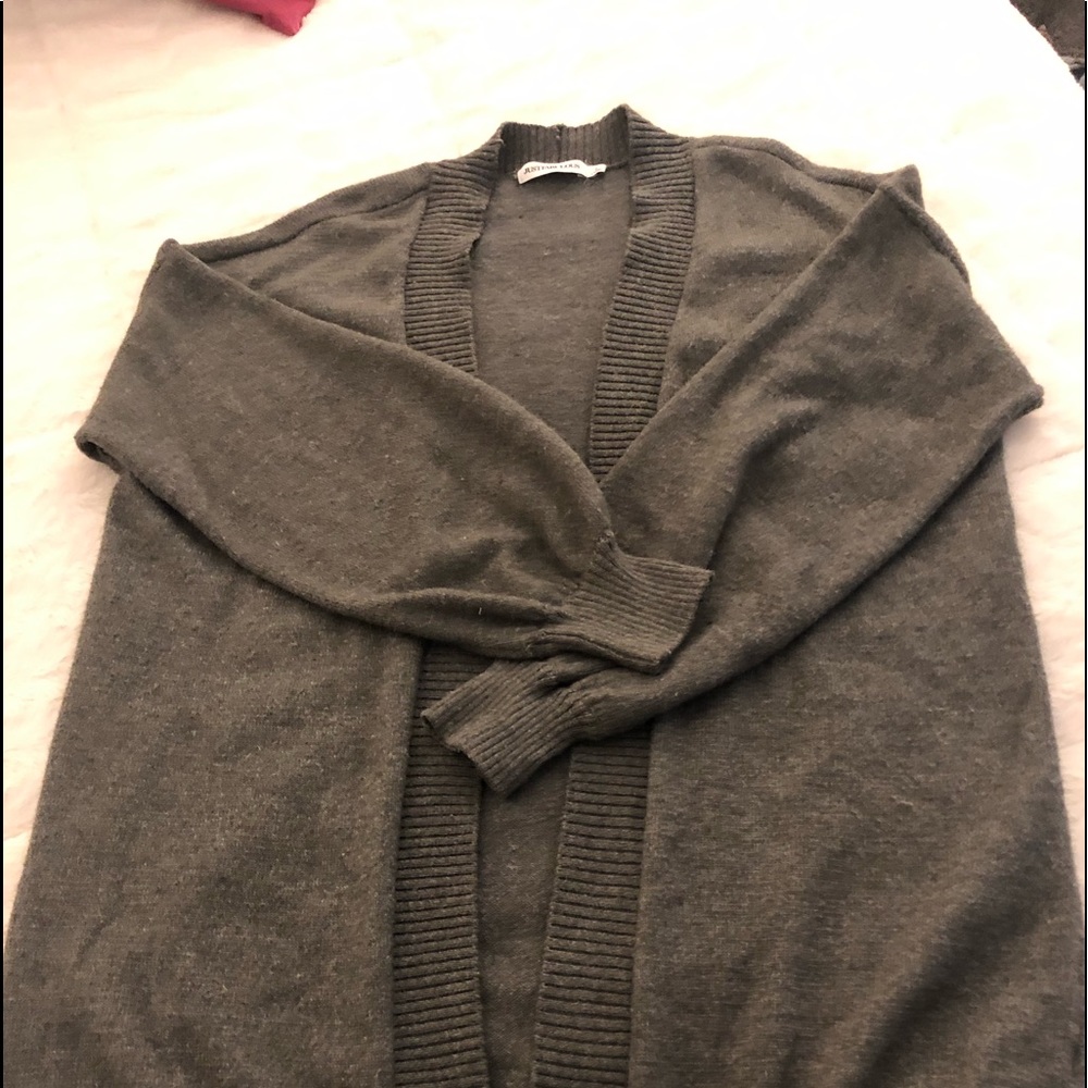 Oversized long cardigan